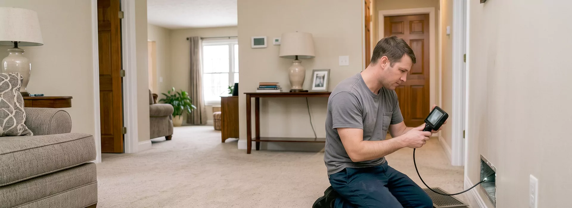 Air Duct Camera Inspection in Parsippany-Troy Hills, New Jersey