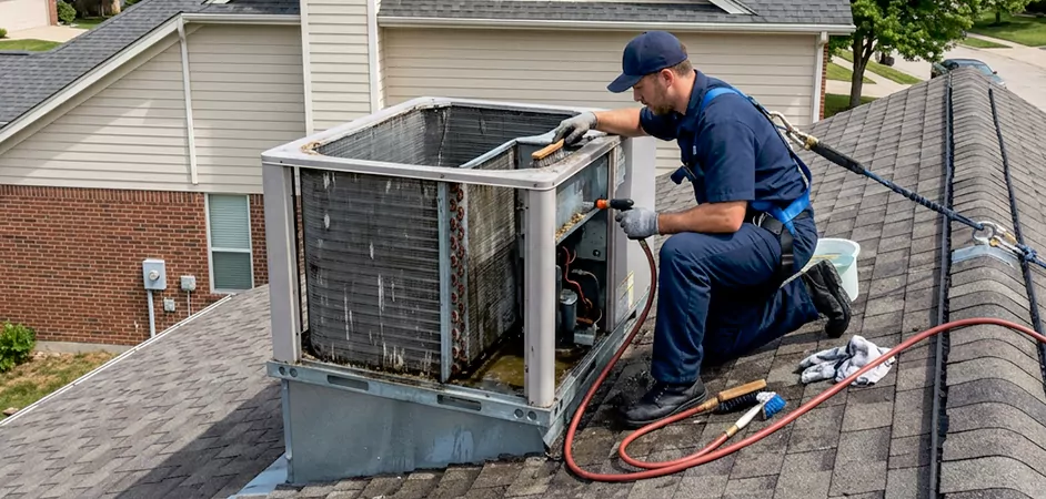Rooftop Unit Cleaning in Parsippany-Troy Hills