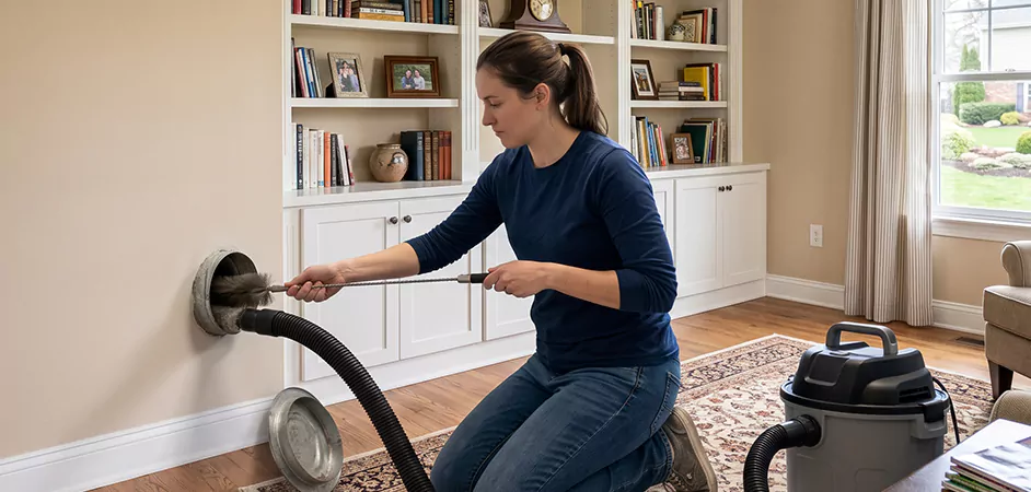 Whole-House Residential Vent Cleaning in Parsippany-Troy Hills