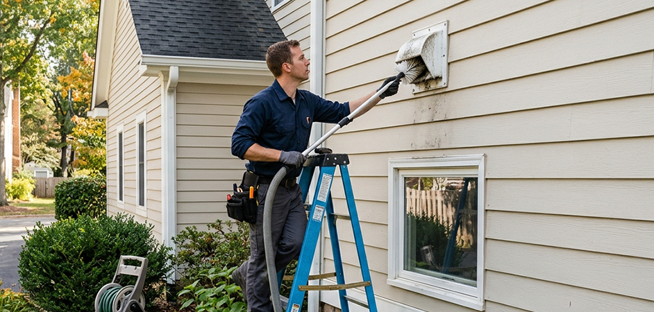 Exterior Vent Cap Cleaning in Parsippany-Troy Hills